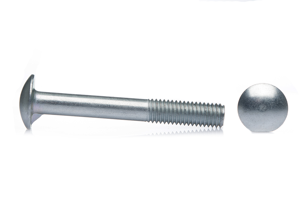Болт мебельный с усом оцинкованный DIN 607 6x60