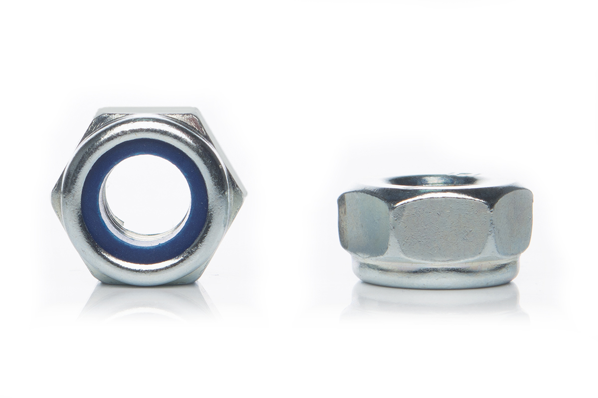 Гайка с контрящим (стопорным) кольцом DIN 985 М10