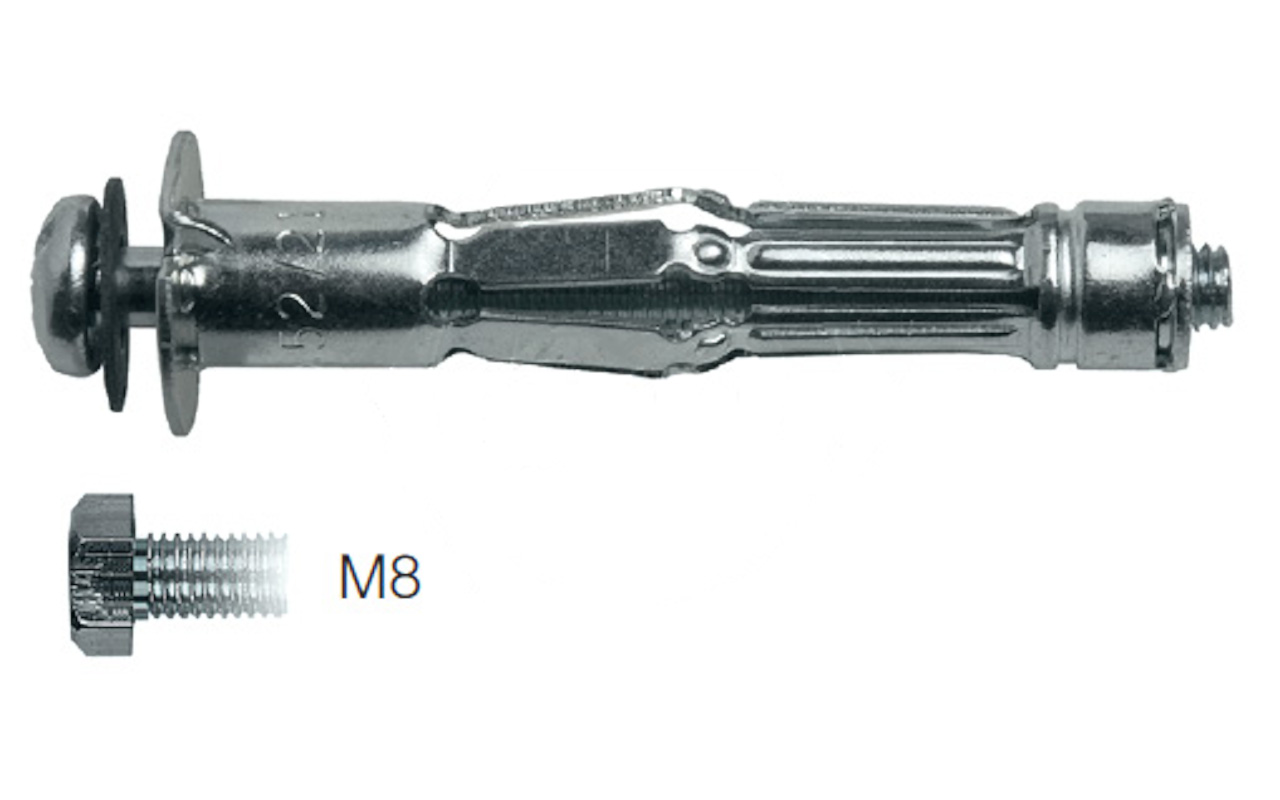 Анкер для пустотелых конструкций с винтом (оцинк. сталь) MHDМ4х25