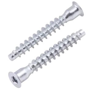 ART 7541 сталь М 7х60 Винт конфирмат с внутр. шестигр., цинк