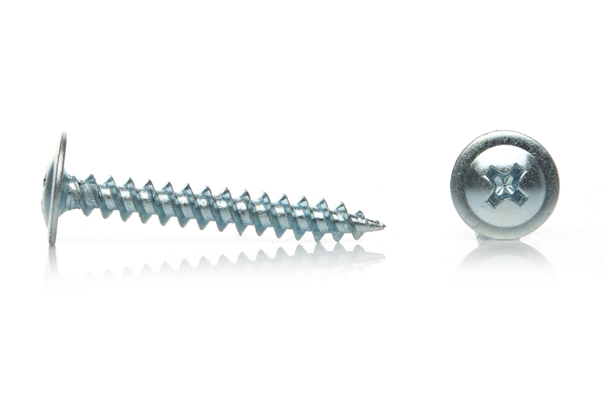 Саморезы с пресс-шайбой острые